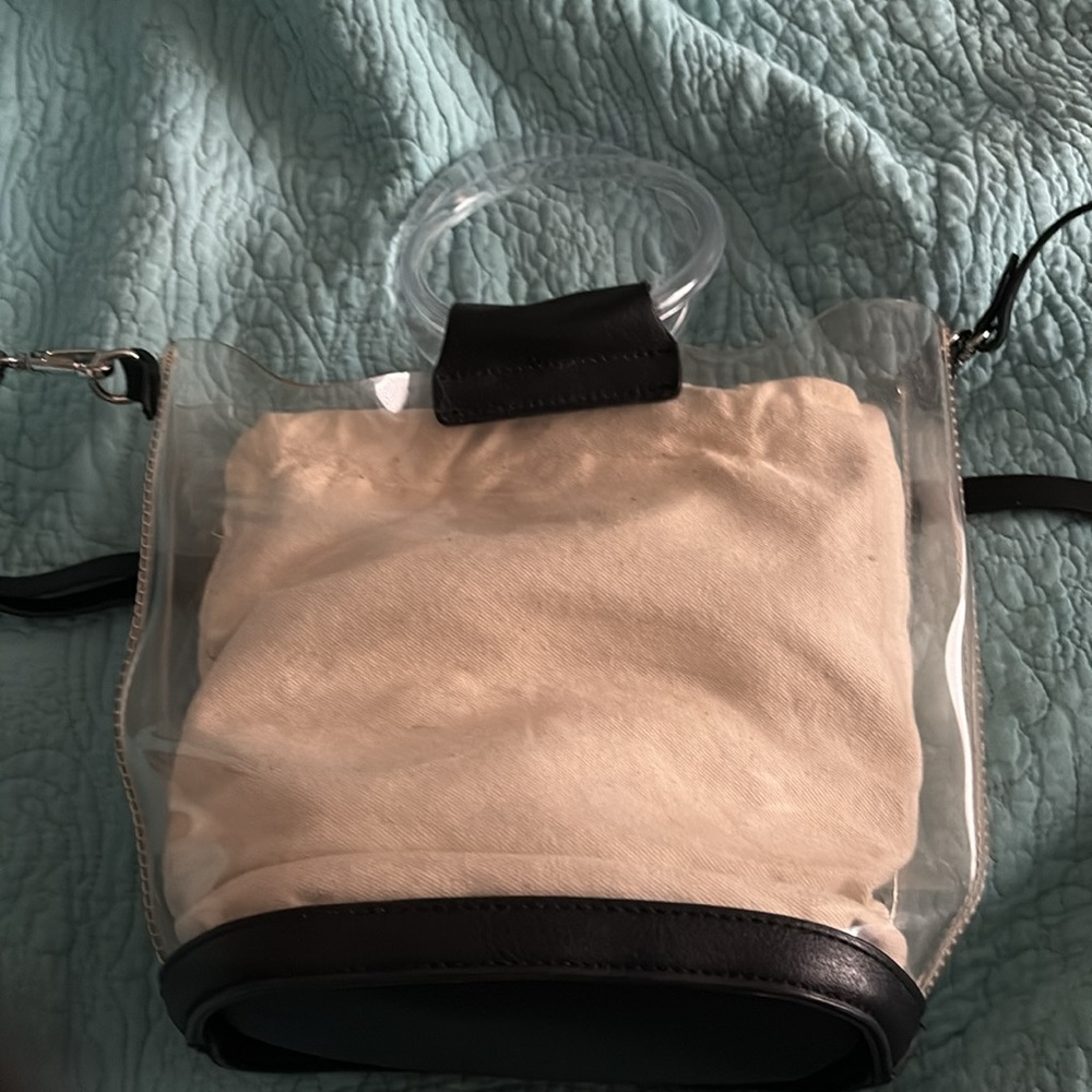 Design Lab Lord & Taylor Black Shoulder Bag - Picture 2 of 2